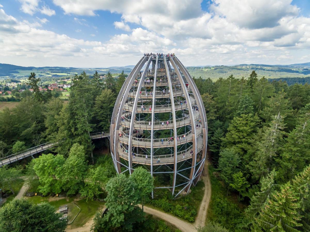 400Qm Bayerische Villa 2500Qm Uneinsehbarer Garten In Beliebter Urlaubsregion Freyung Exterior foto