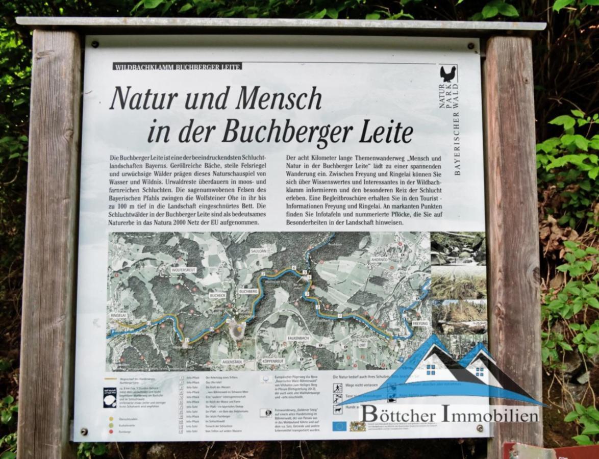 400Qm Bayerische Villa 2500Qm Uneinsehbarer Garten In Beliebter Urlaubsregion Freyung Exterior foto