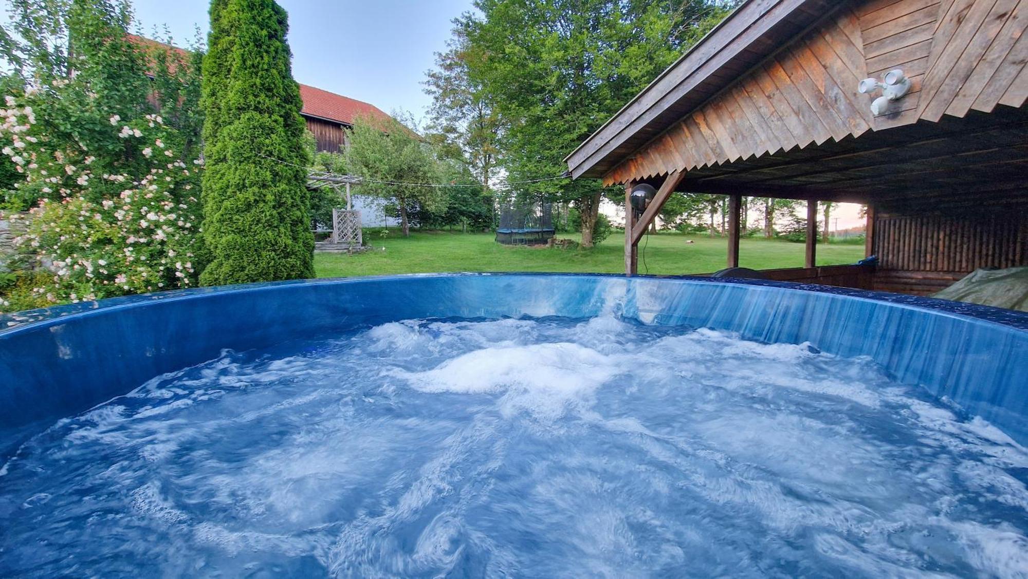400Qm Bayerische Villa 2500Qm Uneinsehbarer Garten In Beliebter Urlaubsregion Freyung Exterior foto